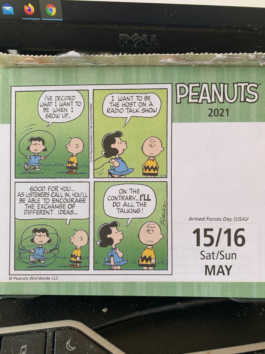 redveale's tweet image. I see that over the weekend my @Snoopy calendar paid tribute to @CommonManKFAN and @BMileskiKFAN. #IALTO