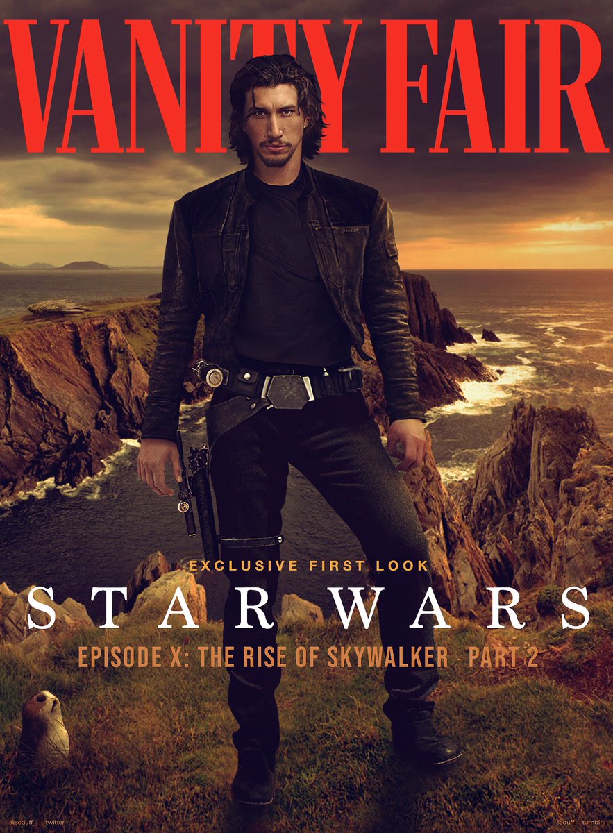 seduff_'s tweet image. Somewhere in a parallel universe, his end was just the beginning. (See thread for extended cover.) #BenSolo #StarWars #AdamDriver
