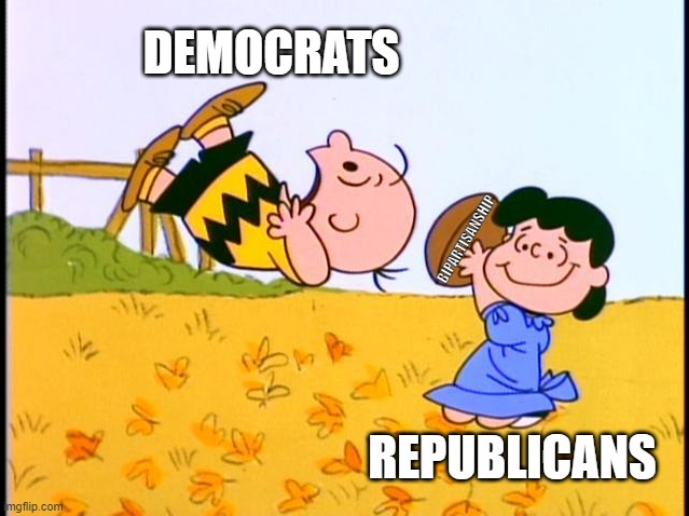 DrChye's tweet photo. #PoliticalFootball #Bipartisanship #Filibuster #GoodGrief https://t.co/eNx2pg0Qzn