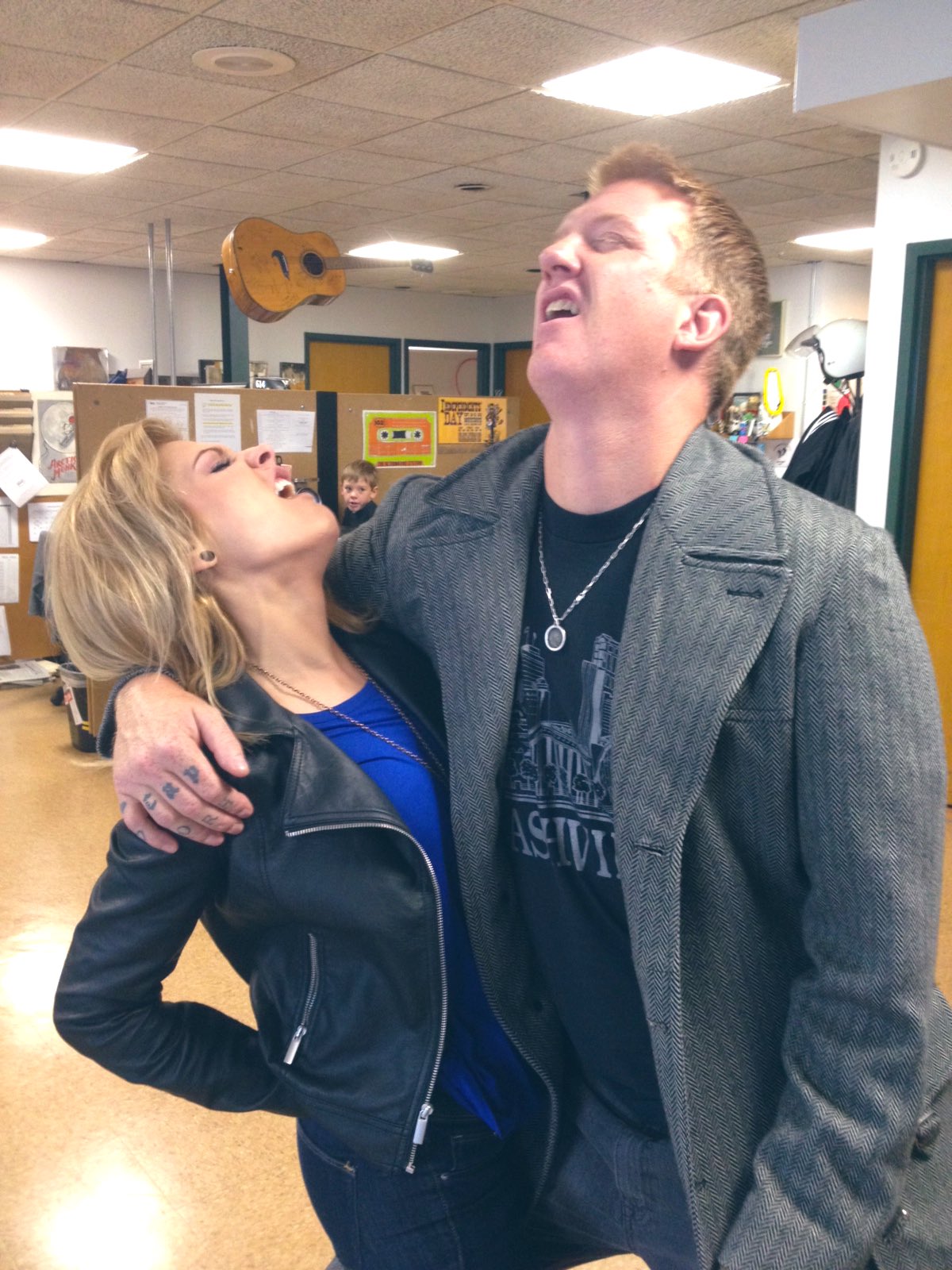 Happy Birthday Josh Homme of QOTSA and the greatest photo I ve ever taken with any X artist probably ever. 