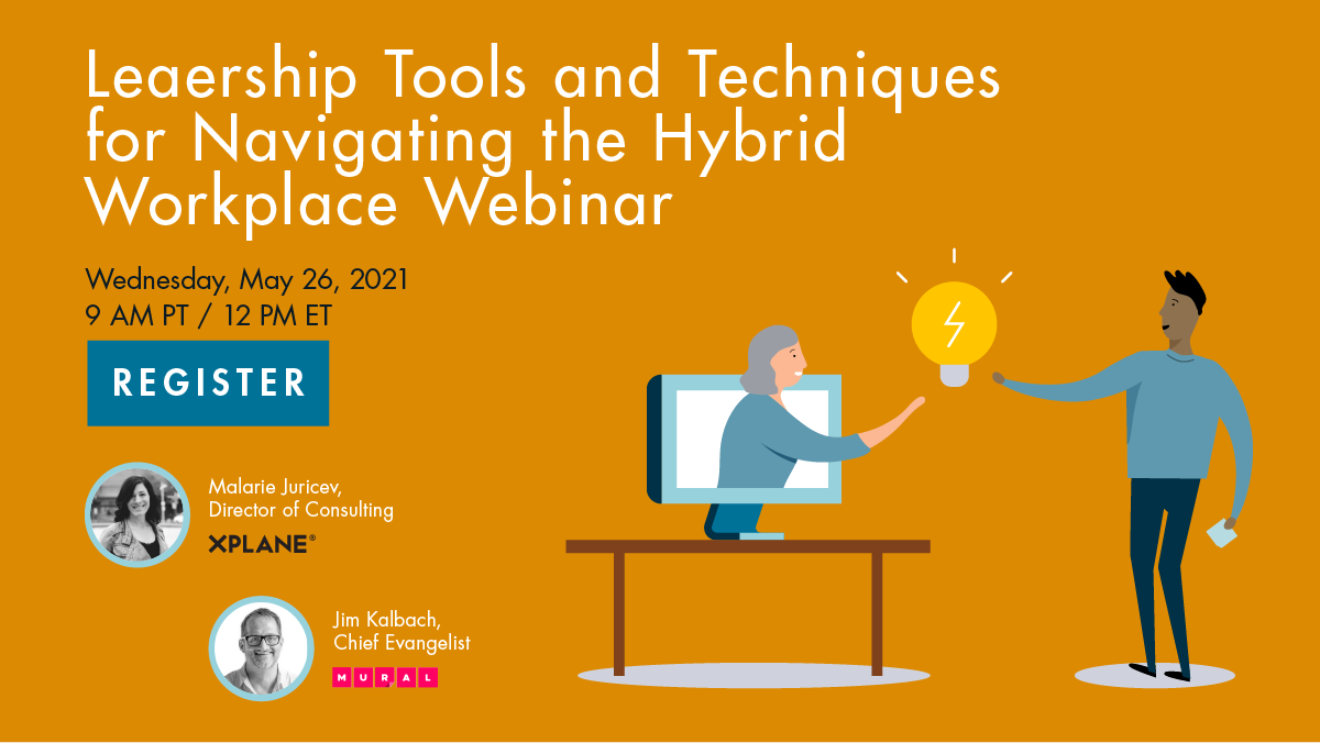 Keep your teams fluidly communicating and collaborating in the hybrid workplace. Gain techniques and tools to nurture engagement, inclusivity, collaboration, and productivity. Learn more in our new webinar with <a href="/MURAL/">Mural</a>.  hubs.ly/H0Nn2vX0