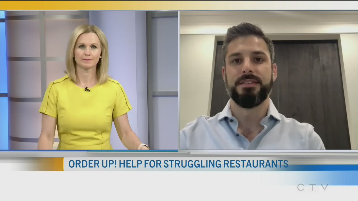 CTVYMOttawa's tweet photo. Order Up! Help For Struggling Restaurants | @j_finestone from @orderup_ai joins us with more on the new dine-in digital ordering system for restaurants. #supportlocal 
https://t.co/pT6LJAu2xV via @ctvottawa https://t.co/FAS13Vl5l6