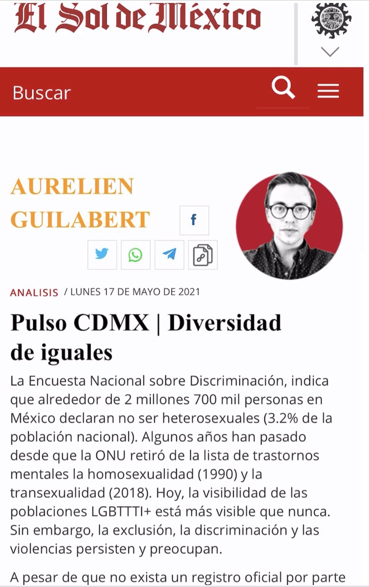 aurel_gt's tweet photo. 📢No pedimos privilegios, exigimos derechos. Somos corresponsables de una sociedad sin #discriminación, para una sociedad de iguales. 

🏳️‍⚧️🏳️‍🌈#Hoy escribo sobre #DiaInternacionalContraLGTBIfobia #17DeMayo #IDAHOT2021 

➡️https://t.co/gw7P4CSPdv 

👊🏻Todxs tenemos algo que aportar. https://t.co/84OVk0g5Xa