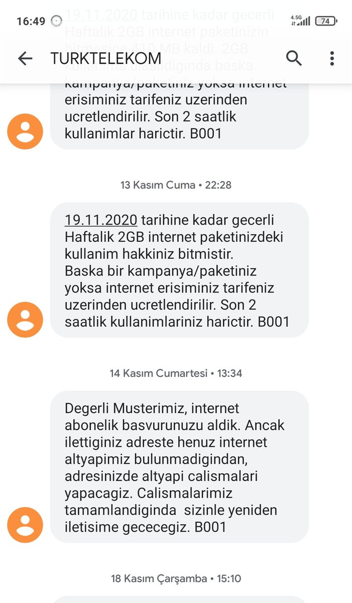 HamzaSEVM's tweet photo. @krc_ysf Yusuf bey iyi günler
Önce bir buçuk yıl uğraştım olmadı. Altyapı yok dendi yılmadım! Altyapı talebinde bulundum! Klâsik mesajlar gönderdi @TurkTelekom ! Hâlen altyapı yok. Hizmetleriniz için hiç teşekkür etmeyiz! https://t.co/rElMicossj