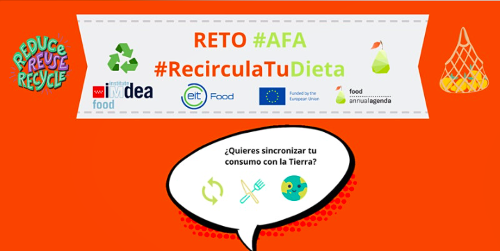 madridinnova's tweet photo. ¿Te apuntas al reto #Recirculatudieta🍍🍈? El próximo 20/05 en @lanavemadrid de la mano de @ImdeaAlimenta junto a dos de sus #startups alojadas #Foodturama y @EComerte sincronizamos tu consumo con el de la Tierra 🌍 https://t.co/3BcMkUyUe5 #lanavemadrid #food #innovacion https://t.co/JMBknl6mxY