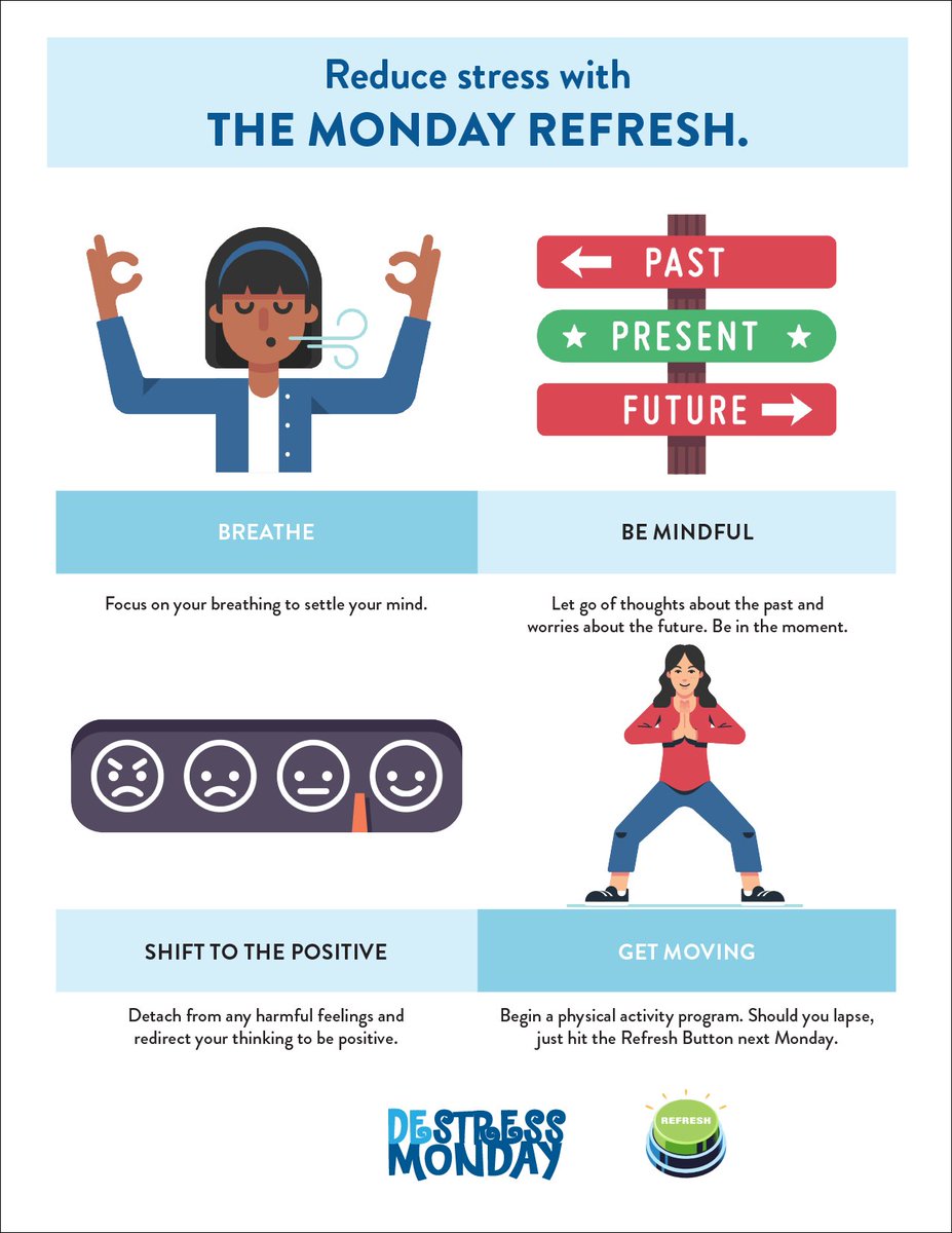 NSPLibrary's tweet photo. #MondayMotivation
Reduce your stress with a #MondayRefresh! #NSPL https://t.co/PkYW42BUFh