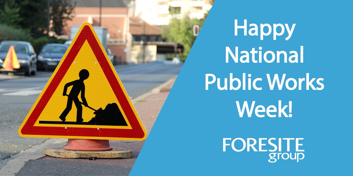 National #PublicWorksWeek this week! A big thank you to all the public workers in our cities who keep our critical systems running smoothly. We're thankful for our great partnerships with public works departments throughout the country. #NPWW