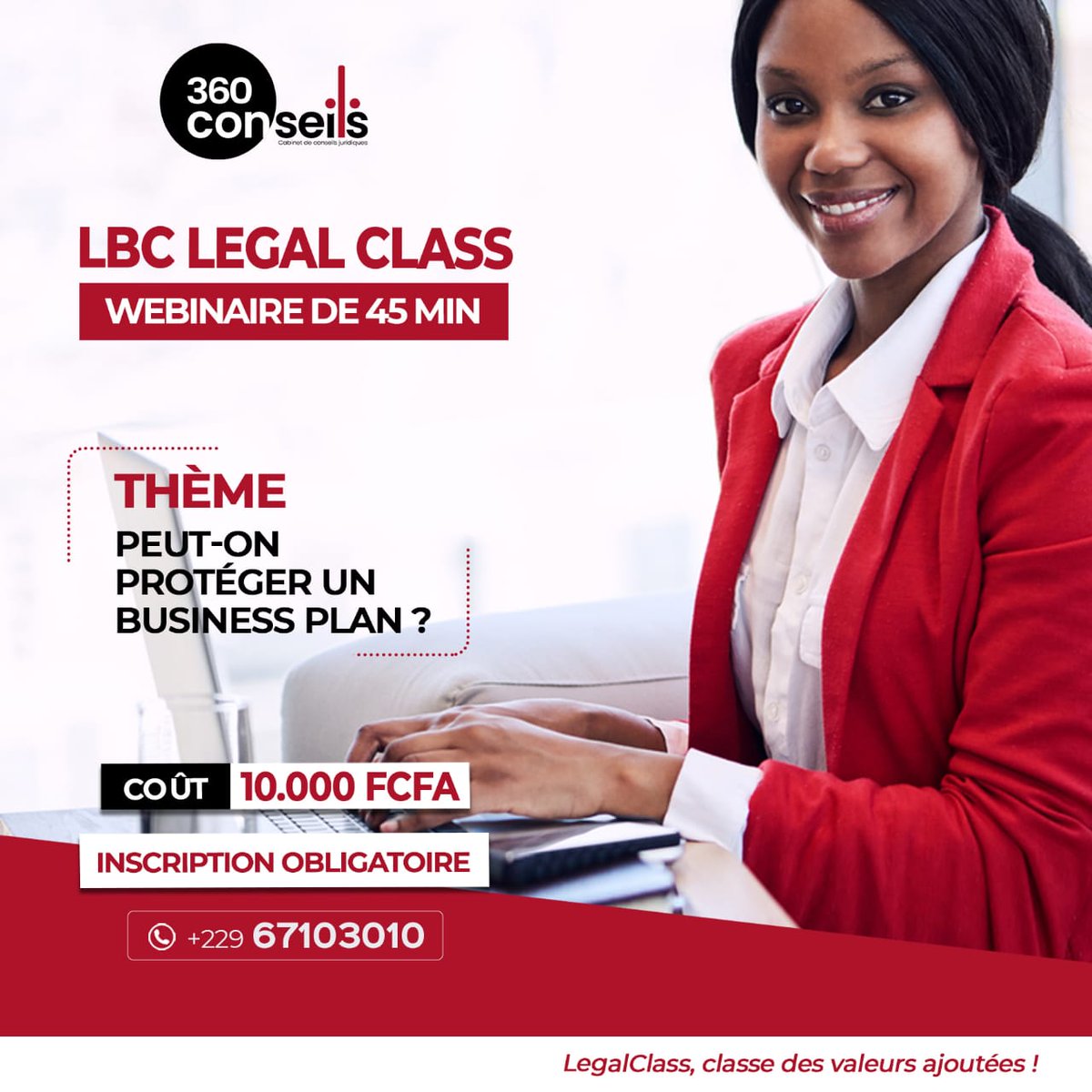 360Conseils's tweet photo. Après avoir fini d'élaborer votre business plan, vous ne disposez pas encore des moyens pour sa réalisation.
Peur que quelqu'un vous le vole? La réponse très prochainement !
Inscris-toi au +22967103010
#ProtectionBusinessPlan
#LegalClass, la classe des valeurs ajoutées https://t.co/2SWGmKSLNM
