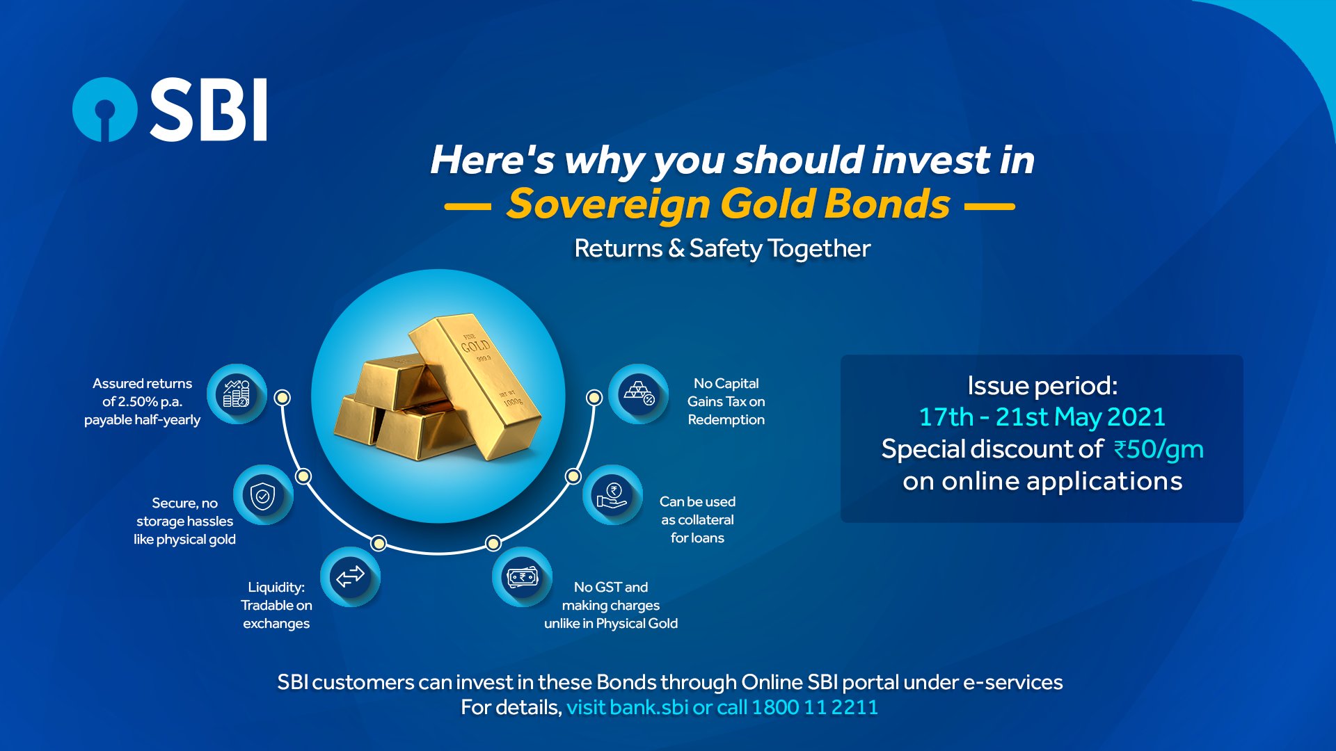 State Bank of India on Twitter "Here's a golden opportunity! 6 golden