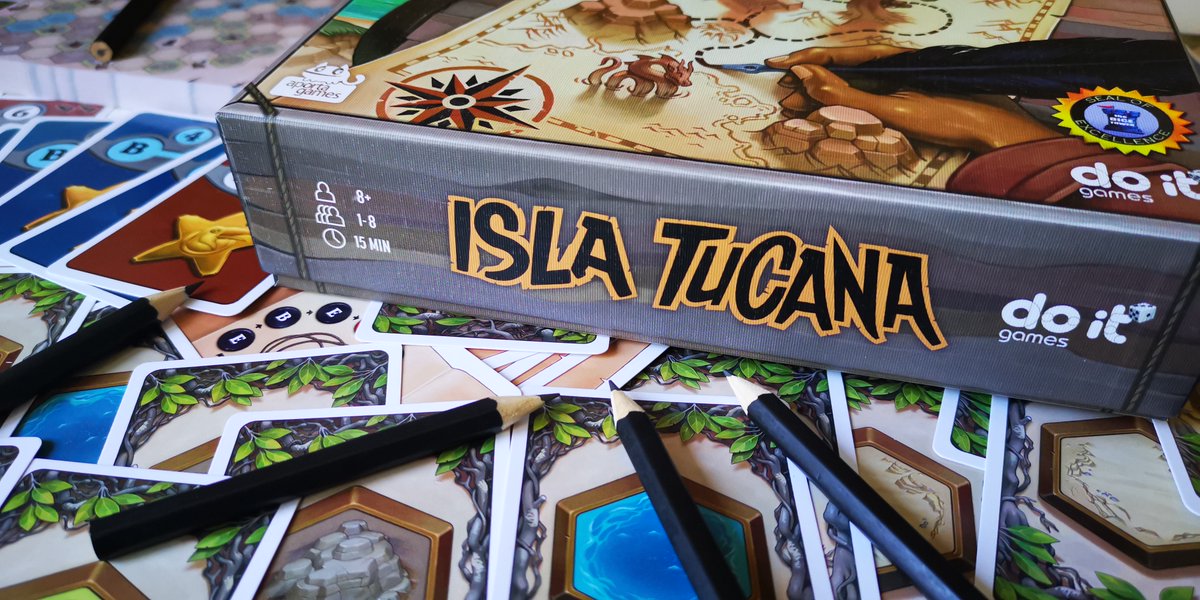 doitgames1's tweet photo. ¿Sabías que el flip & writte ISLA TUCANA tiene una variante del juego en solitario?
🔶Un grupo de islas poco conocidas repletas de peculiares criaturas y restos de antiguas culturas.
#juegosdemesa #jocsdetaula #boardgames #boardgames #juegos #doitgames #tabletop https://t.co/AN6e6kDb7z