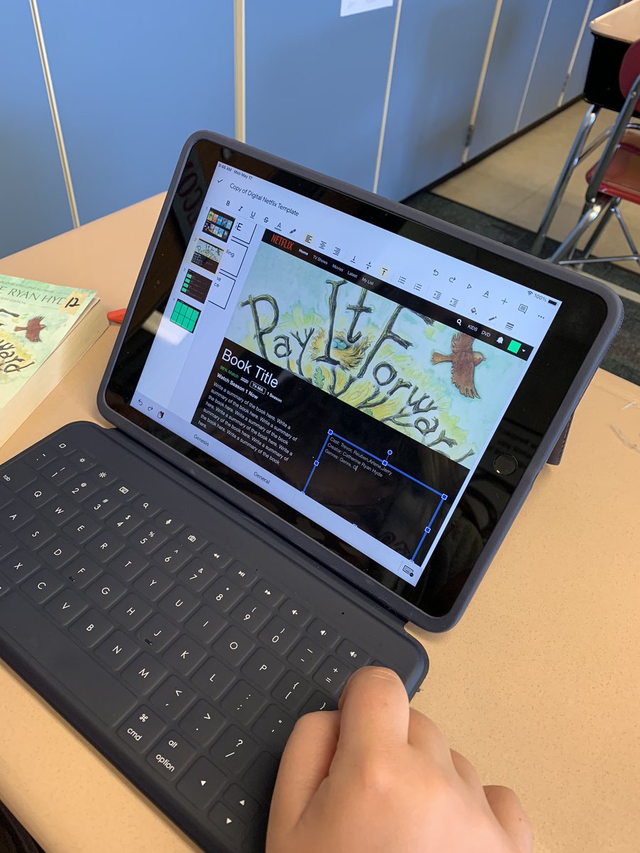 MrsFitz215's tweet photo. Some more photos from our @netflix activity! Students are using their favorites books that they read this year to create their “Netflix” pages📚📖 https://t.co/QpqxuokadZ