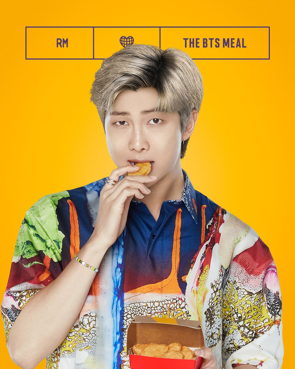 RT @McDonalds: BTS x McD: would u share a fry with RM? https://t.co/CJzKSDN4Al