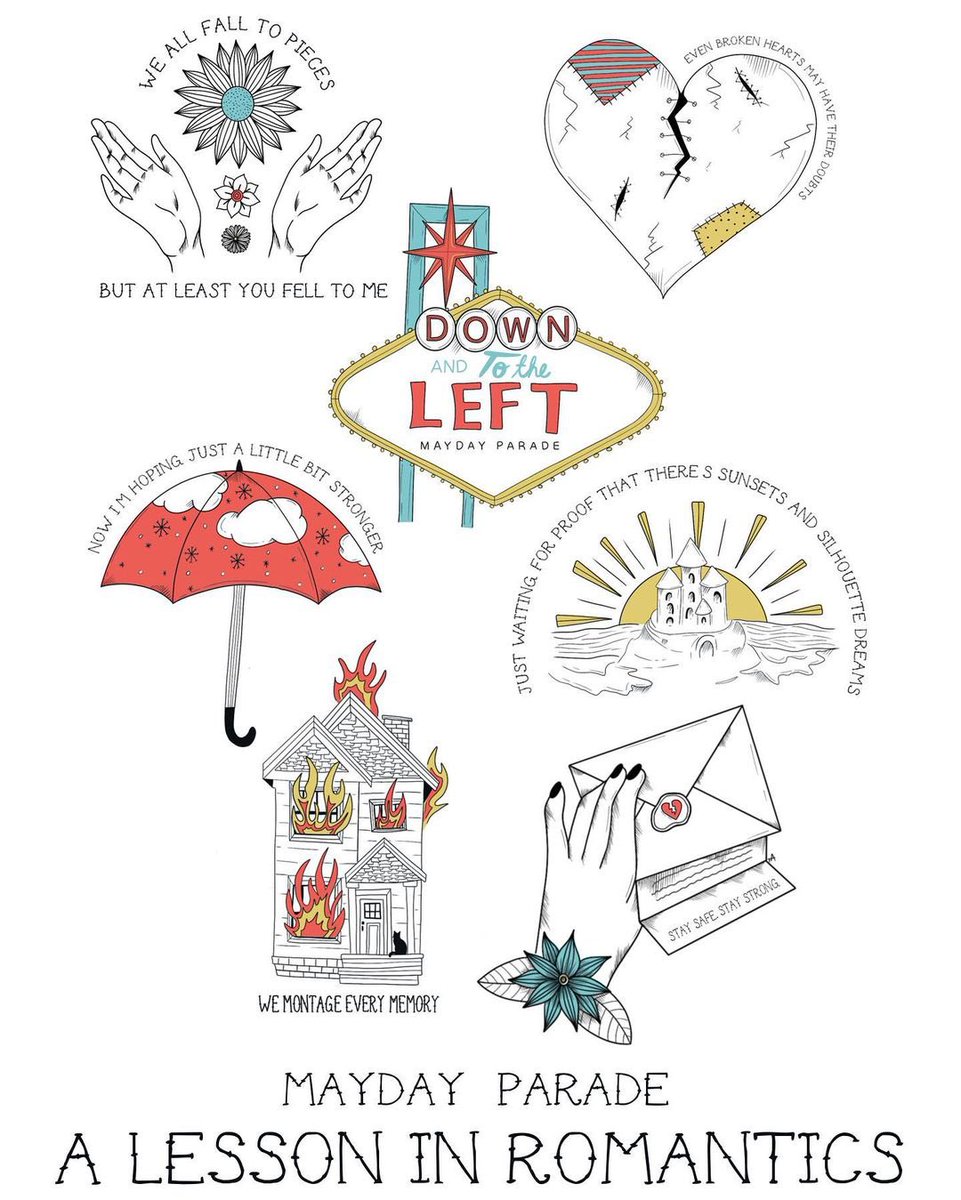 Mayday Parade Umbrella Man Tattoo