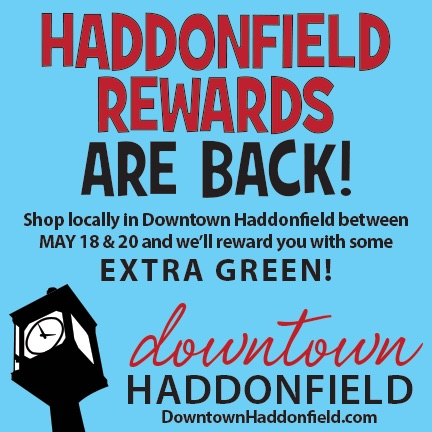 hookednj's tweet photo. Shop or dine in Downtown Haddonfield between 5/18 to 5/20 and get 20% back  (up to $100) in Haddonfield Town-wide Gift Certificates.  Visit https://t.co/47rSxlehlY to learn how to claim your gift certificates.

https://t.co/o4tLwZ4pJo

#hookednj #shoplocal #downtownhaddonfield https://t.co/CUZo5i1vHi