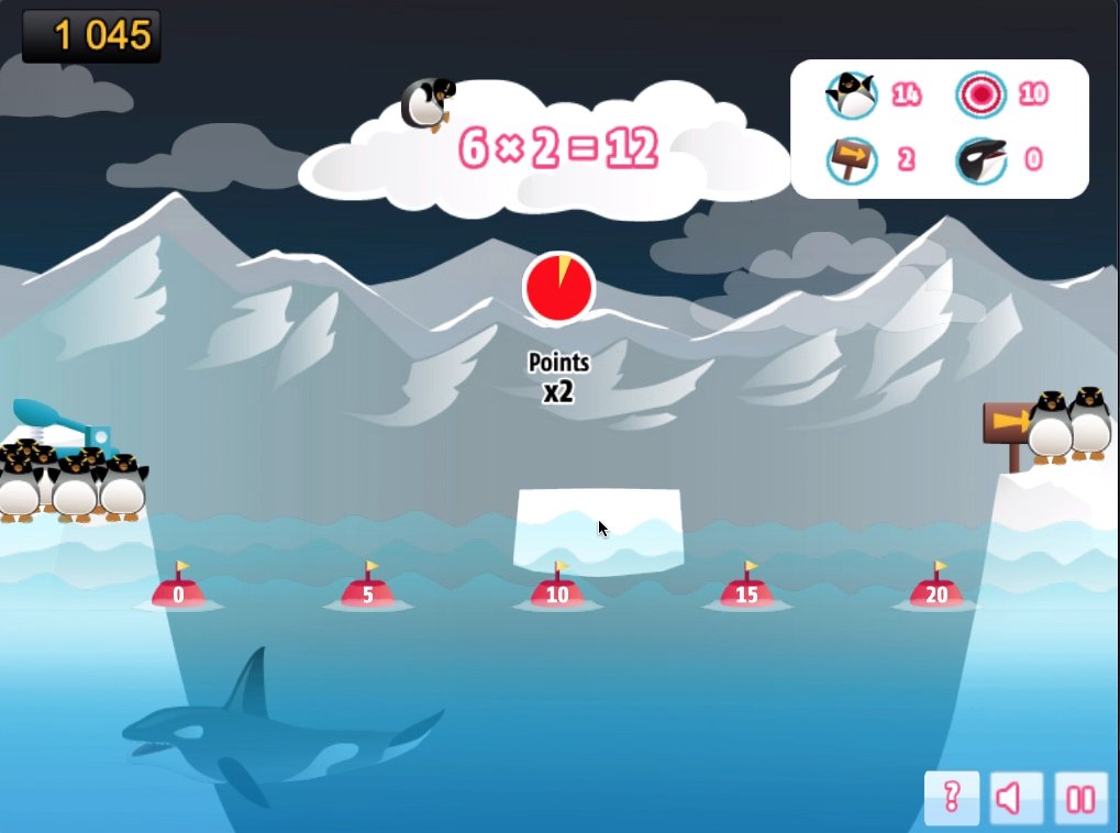 Mangahigh's tweet photo. Ice Ice… Maybe? Have your students practice estimation by bouncing these penguins from glacier to glacier! 

We guess you want to try it out for yourself, so here you go! https://t.co/PH8gr8zx4d

#gamification #math #maths #lessonplan #lessoninspo #teachertip #edtech #estimation https://t.co/qxulQine3p