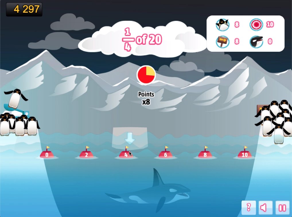 Mangahigh's tweet photo. Ice Ice… Maybe? Have your students practice estimation by bouncing these penguins from glacier to glacier! 

We guess you want to try it out for yourself, so here you go! https://t.co/PH8gr8zx4d

#gamification #math #maths #lessonplan #lessoninspo #teachertip #edtech #estimation https://t.co/qxulQine3p