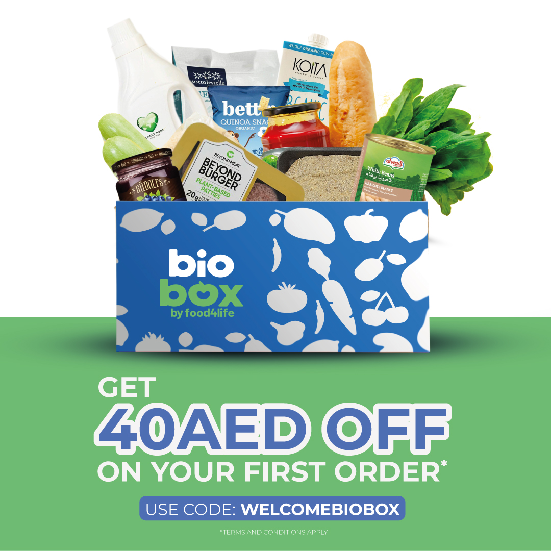 bioboxae's tweet photo. Enjoy 40AED OFF your first order from BioBox use code WELCOMEBIOBOX on checkout.

Visit our website https://t.co/PXObo8NerL or simply download our APP for a convenient, secure shopping experience.

#biobox #discount #uae #myuae #groceriesdiscount #onlinediscount #deals https://t.co/fUtBlWoFLm