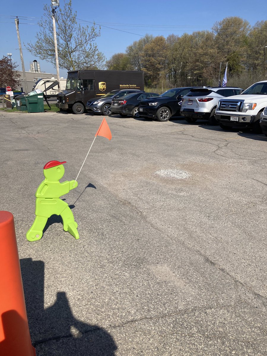 Safety Sheldon is making his debut as UPS Marinette!