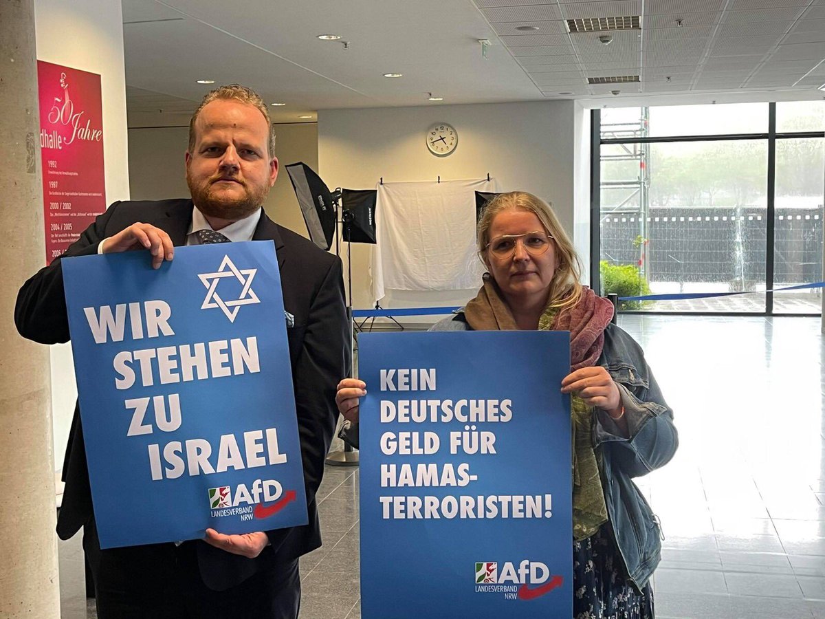 SaschaUlbrich's tweet photo. Klare Kante für Israel 🇮🇱

#Abgeordnete @AfDimBundestag und @AfD_FraktionNRW

Wahl #AfD NRW Landesliste #BTW2021 

@YakiLopez 

@KayGottschalk1, MdB
@Jacobi_AfD, MdB 
@Jochen_Haug 
#AndreasKeith, MdL
@Iris_AfD_MdL 
@DrMEspendiller
@MdB_Lucassen
@twittschler

#Seischlauwählblau 💙 https://t.co/xxzW4aJ4By