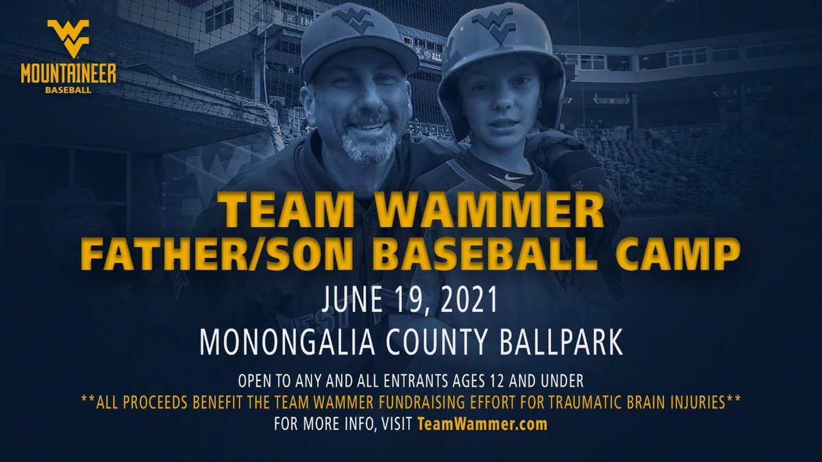 A good opportunity next month for father son/bonding, to have a good baseball experience, and most of all - to help contribute to a worthwhile cause. Let's get out there and show what type of baseball community we have in West Virginia! Visit: teamwammer.com

#TeamWammer