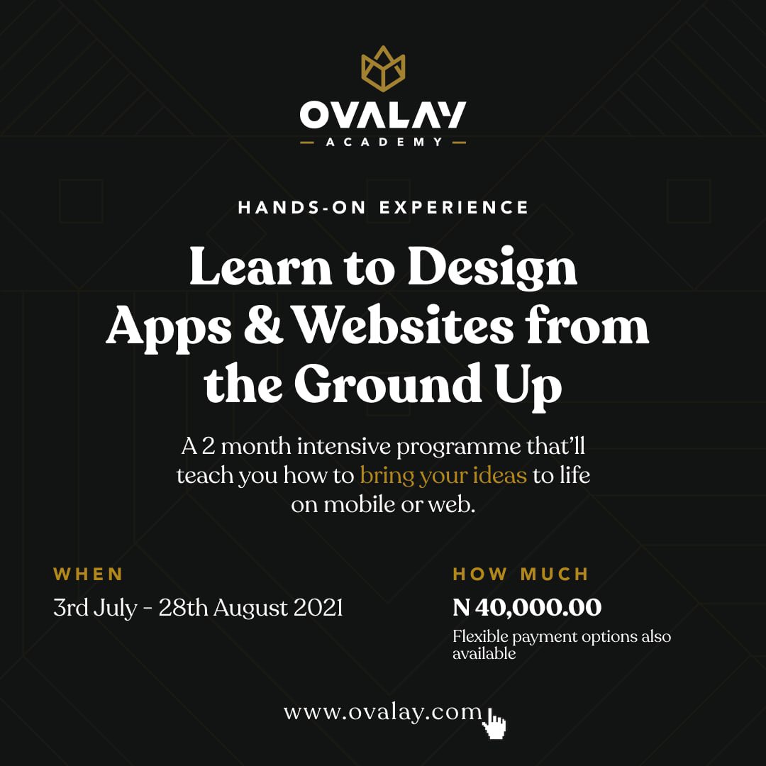 Remember that 50% sponsorship discount we spoke about last weekend? Here's how to become one of the lucky 5:

1⃣ Quote this tweet with any design of yours.
2⃣ Use hashtag #GetMetoOvalay

That's it, really.

Deadline is 20th of May. Highest RTs + Likes wins. 

All the best