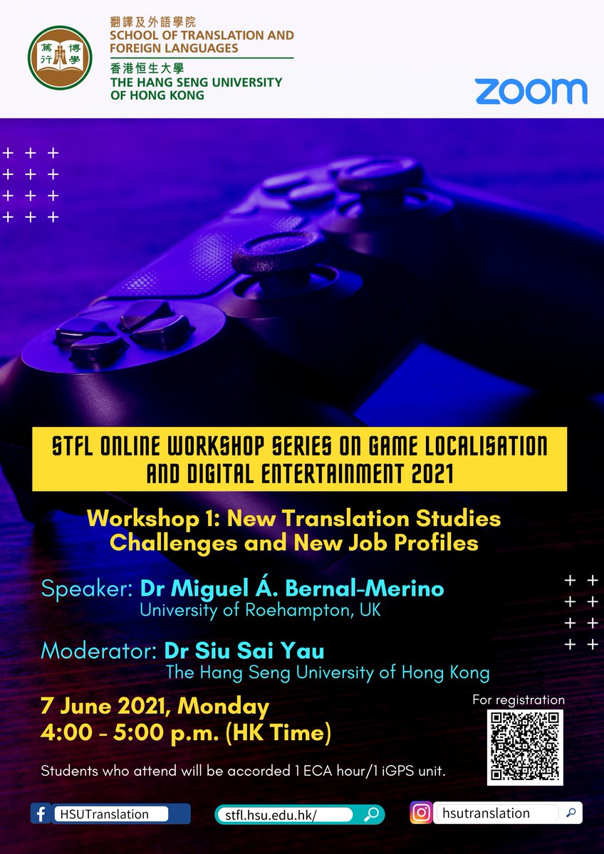 lokamitrahk's tweet image. STFL Online Workshop Series on #GameLocalisation and #DigitalEntertainment 2021 

Game Localisation: New Translation Studies Challenges and New Job Profiles - by Miguel Á. Bernal-Merino 

@RoehamptonUni @IGDA @igdalocsig #Translation #l10n #AI #Tech #gamedev #DigitalMarketing