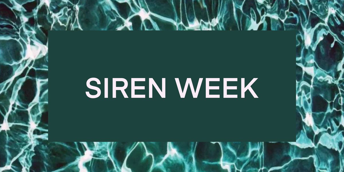 btsmermay's tweet photo. Today begins Siren week!!! 👀👀👀 https://t.co/J5aaxQeYTg