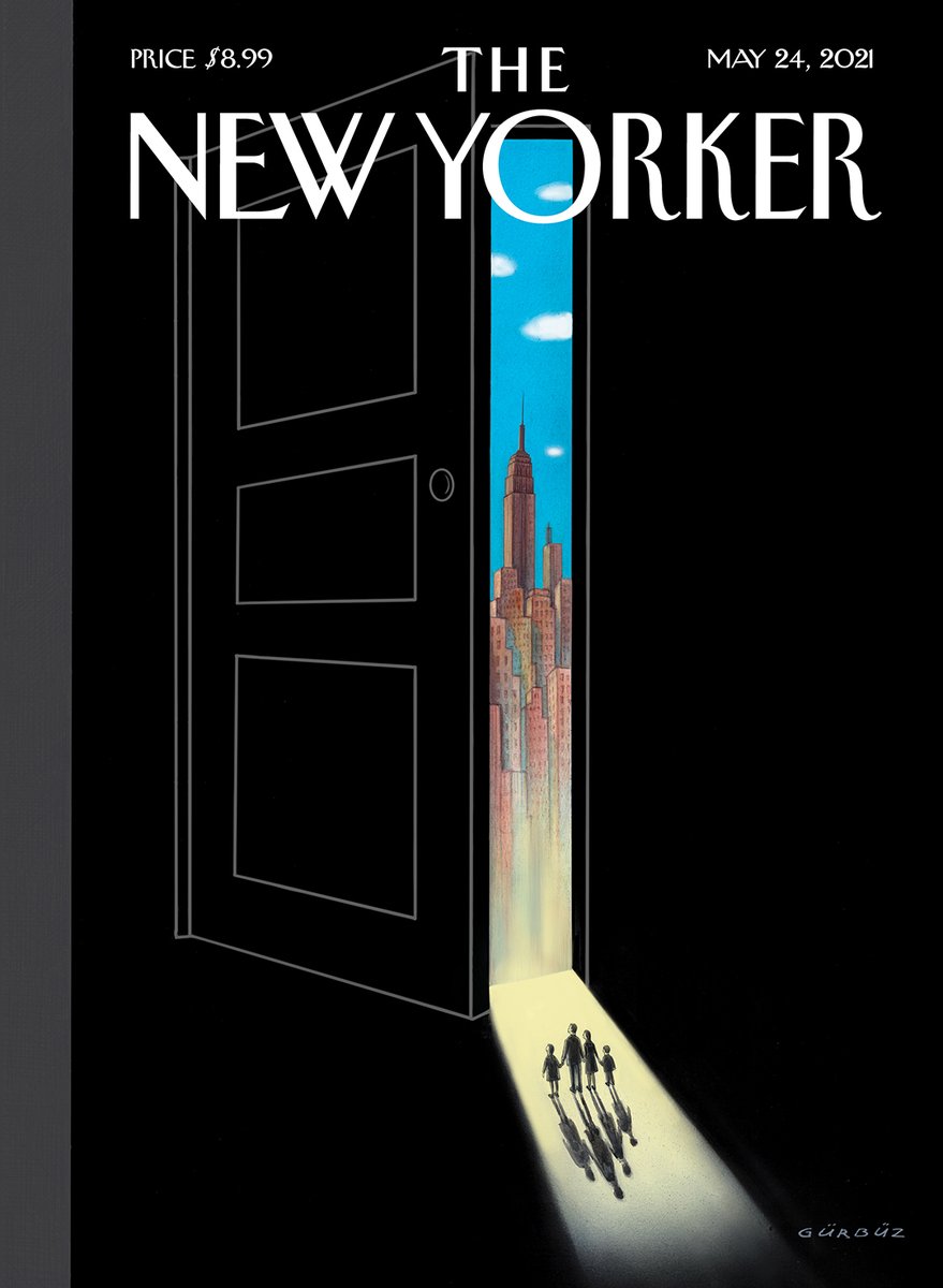 This week’s cover, “Venturing Out,” by <a href="/gde54/">GürbüzDoğan Ekşioğlu</a>. #NewYorkerCovers
nyer.cm/Pl2os4O