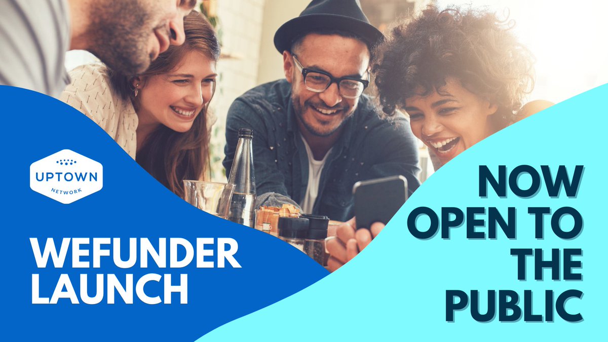 We are excited to announce that Uptown Network’s Wefunder page is now open to the public! Become an investor today and join The Network in our mission to accelerate restaurant revenue recovery: wefunder.com/uptownnetwork/

#HospitalityStrong #RestaurantStrong #RestaurantRecovery