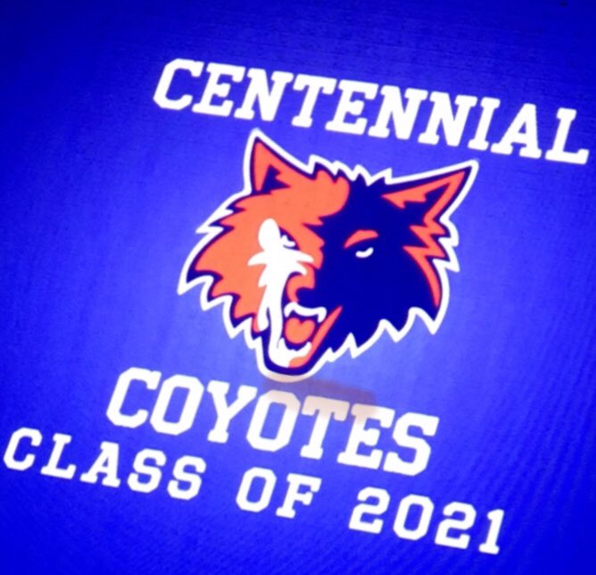 Wake up <a href="/Cehsfootball/">Centennial Coyotes Football</a> class of 2021, it’s time to graduate