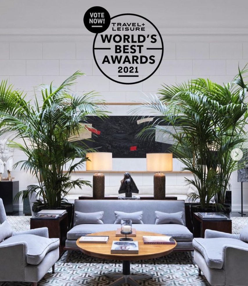 Every year, <a href="/CNTraveler/">Condé Nast Traveler</a> asks you to nominate your favourite hotel, island, city, spa and tour operator in the world for their #readerschoiceawards. Here's where to pay homage to your favorite places cntraveler.com/rca/vote #JkPlace #LuxuryTravel