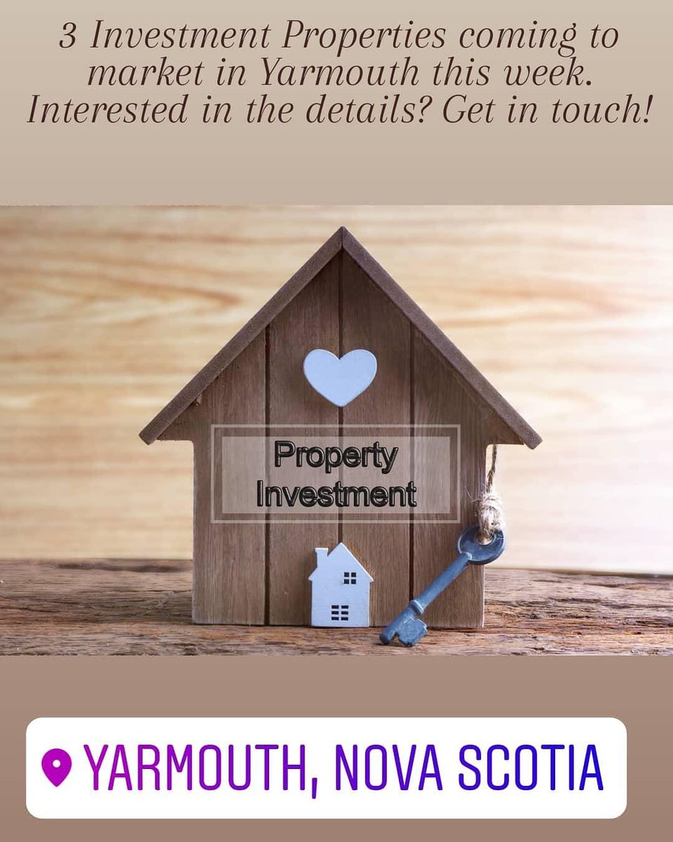 JoeRLP's tweet photo. If you're interested in starting your rental portfolio at a reasonable price, give me a shout. I have 3 ready made properties, already rented and cash flow positive! Hitting the market this week! #rentalproperty #incomeproperty #cashflow #rental #income #yarmouth #novascotia https://t.co/Q6YwERZNeb