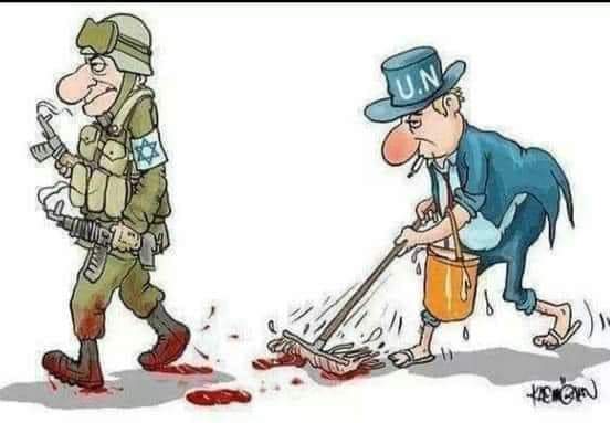UN In Servive For Israel .. #AqsaCallsArmies #BoycottIsraeliProducts #GazaUnderAttak