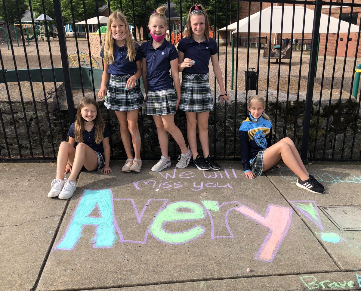 Hart Roper (@ohsheadofschool) on Twitter photo Today we begin to say goodbye to the class of 2021 <a href="/OakHillSchoolTN/">Oak Hill School</a> Each homeroom/advisory group adopted a 6th grader to celebrate. Here are their sidewalk chalk cards. Creative and sweet. Today we begin to say goodbye to the class of 2021 <a href="/OakHillSchoolTN/">Oak Hill School</a> Each homeroom/advisory group adopted a 6th grader to celebrate. Here are their sidewalk chalk cards. Creative and sweet.