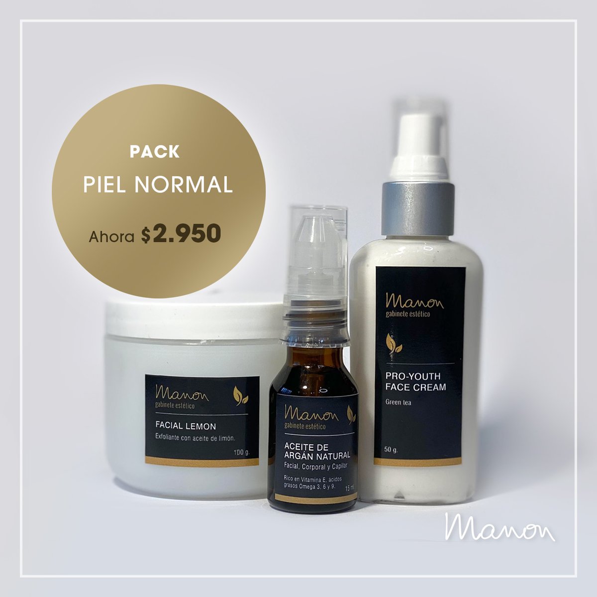 ¡Sumá este Pack a tu rutina #SkinCare con #DescuentosExclusivos en Productos Dermocosméticos para tus Cuidados de la Piel en Casa!

💖 Pack Piel Normal🎁Ahora $2.950
🛒¡Comprá Online que nosotros te asesoramos y te llevamos los productos hasta tu hogar!🙌 
esteticamanon.com