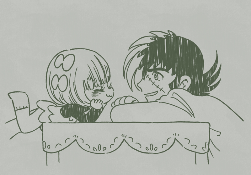 大塚明夫さんがトレンドにいてちょっと嬉しかったから描いた 永遠のBJ 