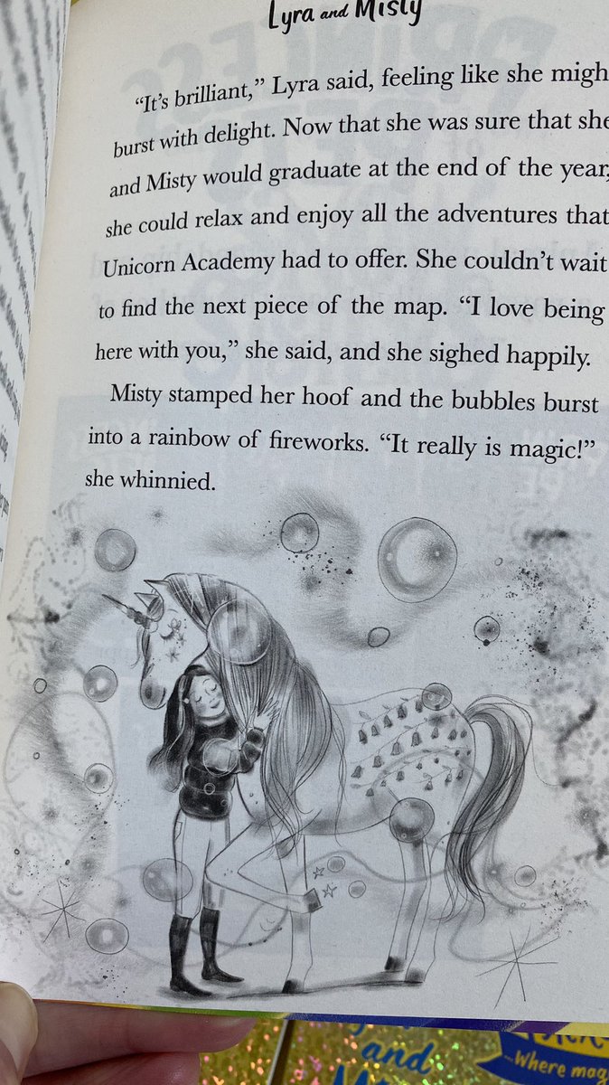 Lyra and Misty, part of the Unicorn Academy, is out now. 🦄🦄💫💎 

#unicornfiction #nosycrow #kidlit #kidlitart #youngfiction #earlyreaders #ChildrensBooks #lucytruman #juliesykes #childrensillustration #Childrenspublishing #bookillustrator  #unicornmagic