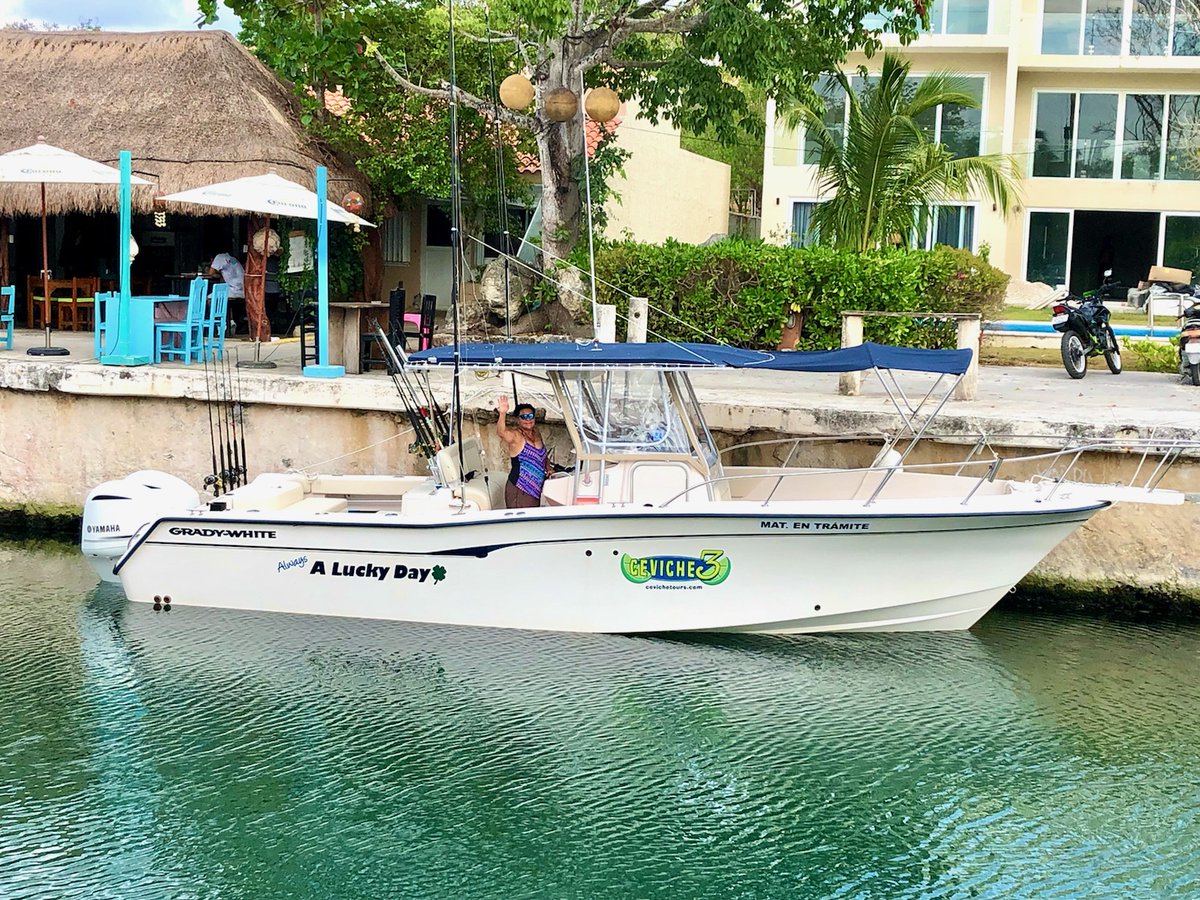 Proud to have Ceviche 3 as the only boat from Isla Mujeres at this weekends fishing tournament out of Playa del Carmen, and even more proud to have come in 4th place out of 64! 😎🎉🏅