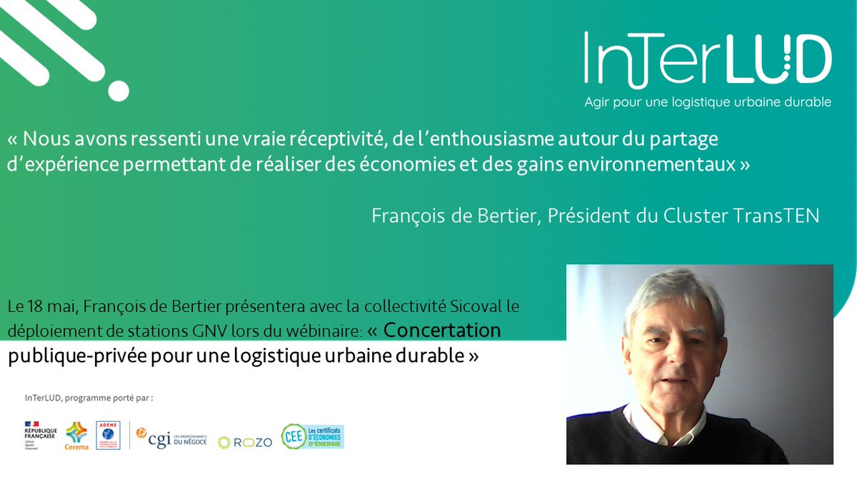 LLCofficiel's tweet photo. J-1 avant le webinaire organisé avec le @CeremaCom,  pour échanger au sujet de la concertation entre les collectivités et les acteurs économiques investis dans la logistique urbaine, avec par exemple, le témoignage du @sicoval31 et du cluster TransTen sur le déploiement du GNV. https://t.co/5ZVezSrCTL