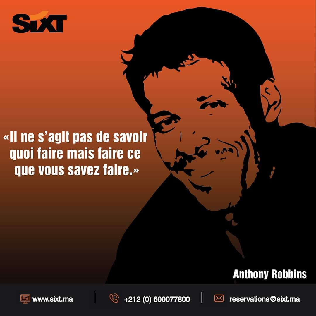 SixtMaroc's tweet photo. Sixt MA vous souhaite un agréable début de semaine 😉

Racontez-nous un peu comment se passe votre lundi ? 👇😉

#MotivationMonday https://t.co/ROF5N5IX66
