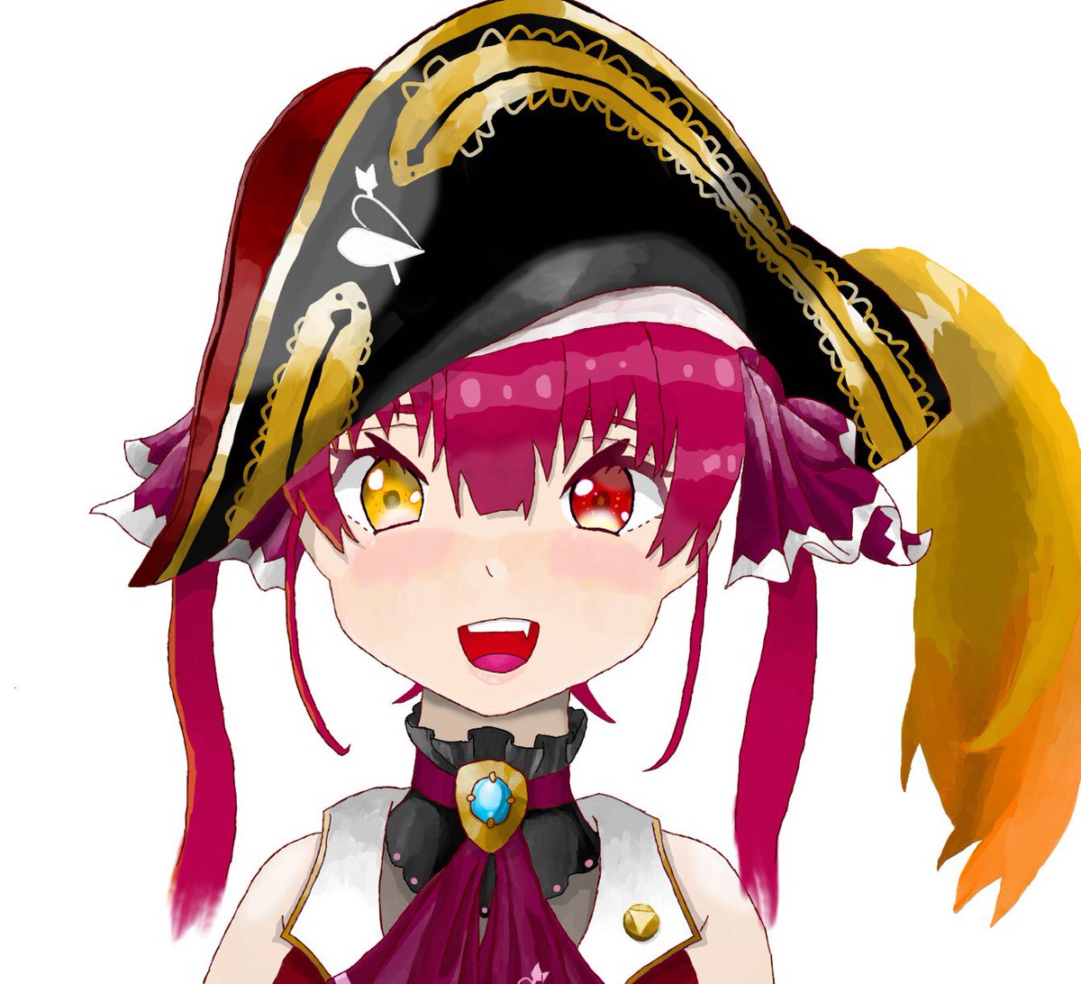 mikibutu622's tweet photo. Ahoy‼︎
だいぶサボってたのでこれからちゃんと描いていきます！
#マリンのお宝 
#イラスト https://t.co/Yuk2jt7KGF