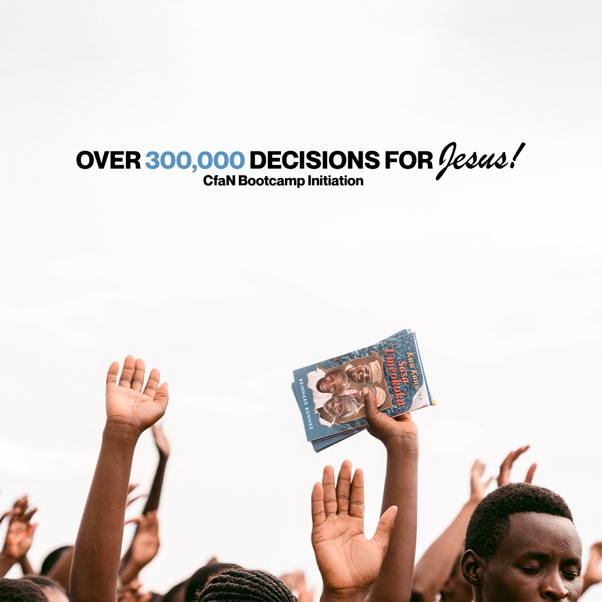 danielkolenda's tweet photo. Over the course of the CfaN Bootcamp Initiation in Tanzania, we've seen 316,458 decisions for Jesus! With Operation Decapolis starting next month, where will be preaching the gospel simultaneously for five days across five cities, this is only the beginning! #cfanbootcamp https://t.co/rjL3LzzgC2