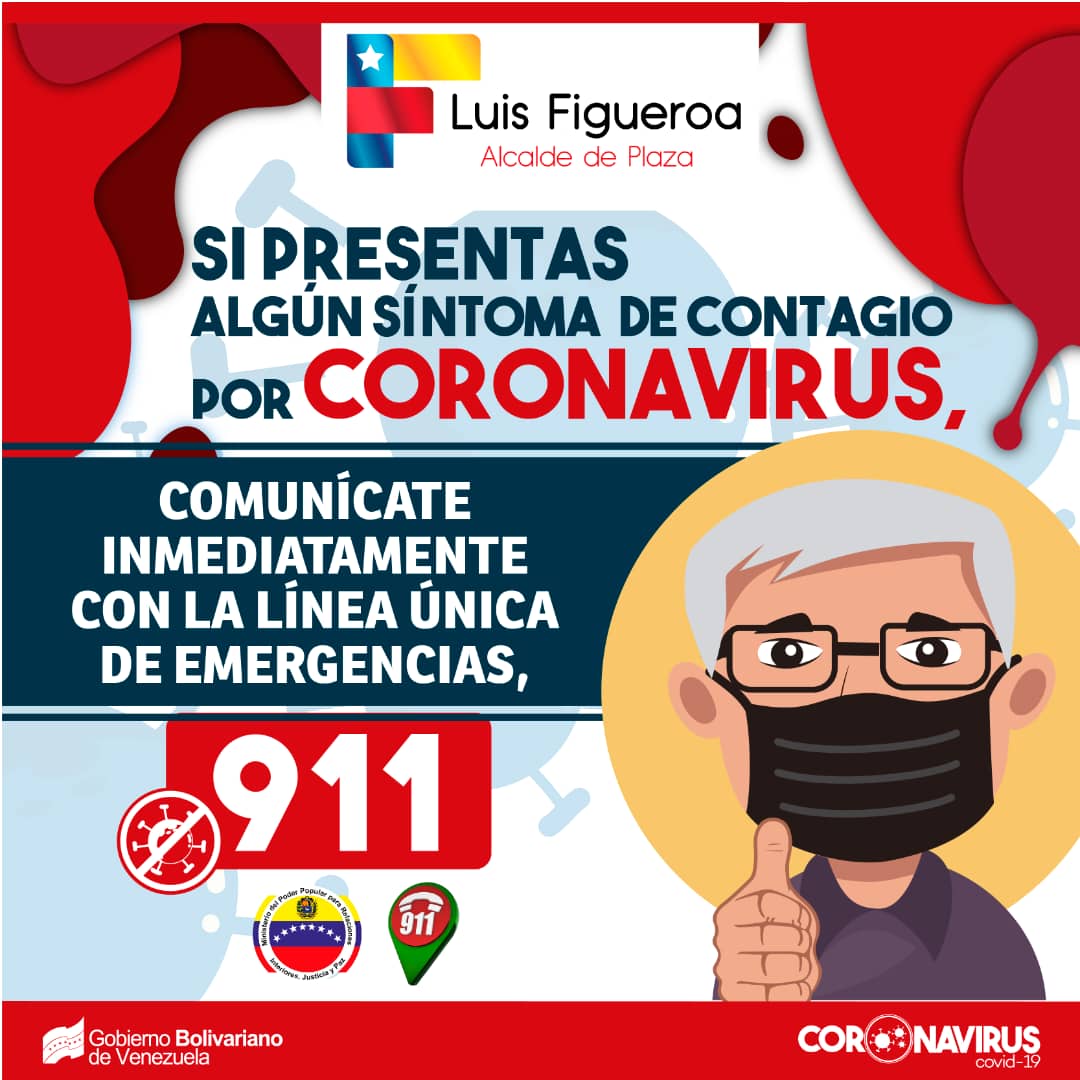 Desde la Sala Situacional #GuarenasCeroCovid19 te recordamos que puedes comunicarte a los siguientes números telefónicos si presentas algún síntoma de #COVID19

📞04166056749 
📞04166222724 


#DiálogoPorLaPatria