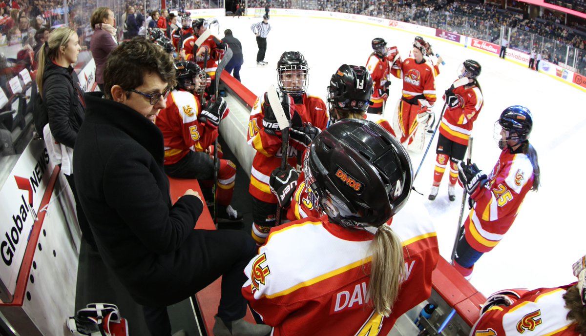 After 14 years with <a href="/DinosWHKY/">UCalgary Dinos Women's Hockey 🏒</a>, Danielle Goyette is departing for the opportunity of a lifetime with the <a href="/MapleLeafs/">Toronto Maple Leafs</a>.

Merci et bonne chance, Danielle!

#GoDinos

READ MORE ➡️godinos.com/news/2021/5/17…
