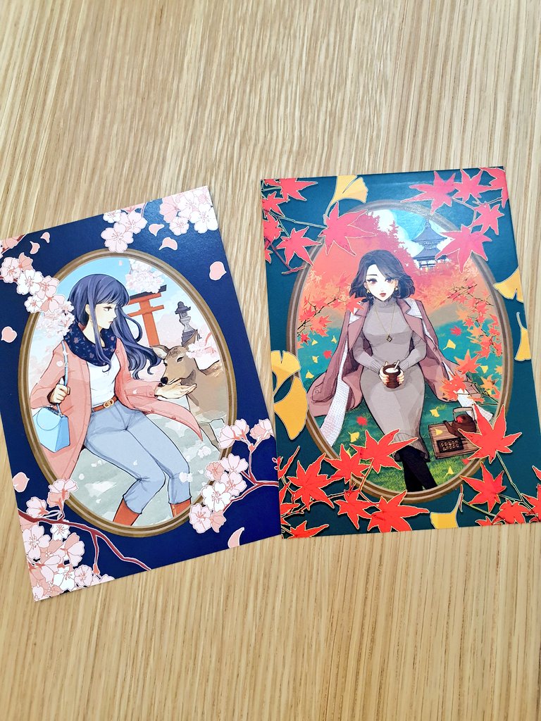 atsomnambulist's tweet photo. I was delighted there was a #FLIGHTPATHSSHOW artbook but I also couldn't resist these beautiful prints and stickers which I hope to put up on my wall one day!
🏔️ Beautiful places in GI including THE place to fade away @coricaroo
🛩️ @blueludebar
🍁🌸 @reiriim
🧙♀️🐺 @seachangs https://t.co/e4tyVUsRZd