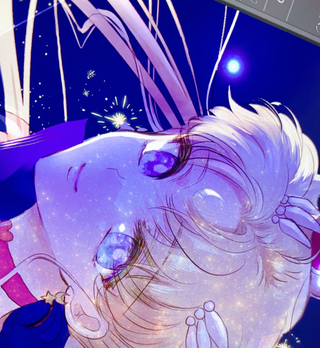 sailor moon ,tsukino usagi 1girl solo blonde hair jewelry long hair sailor senshi uniform blue eyes  illustration images