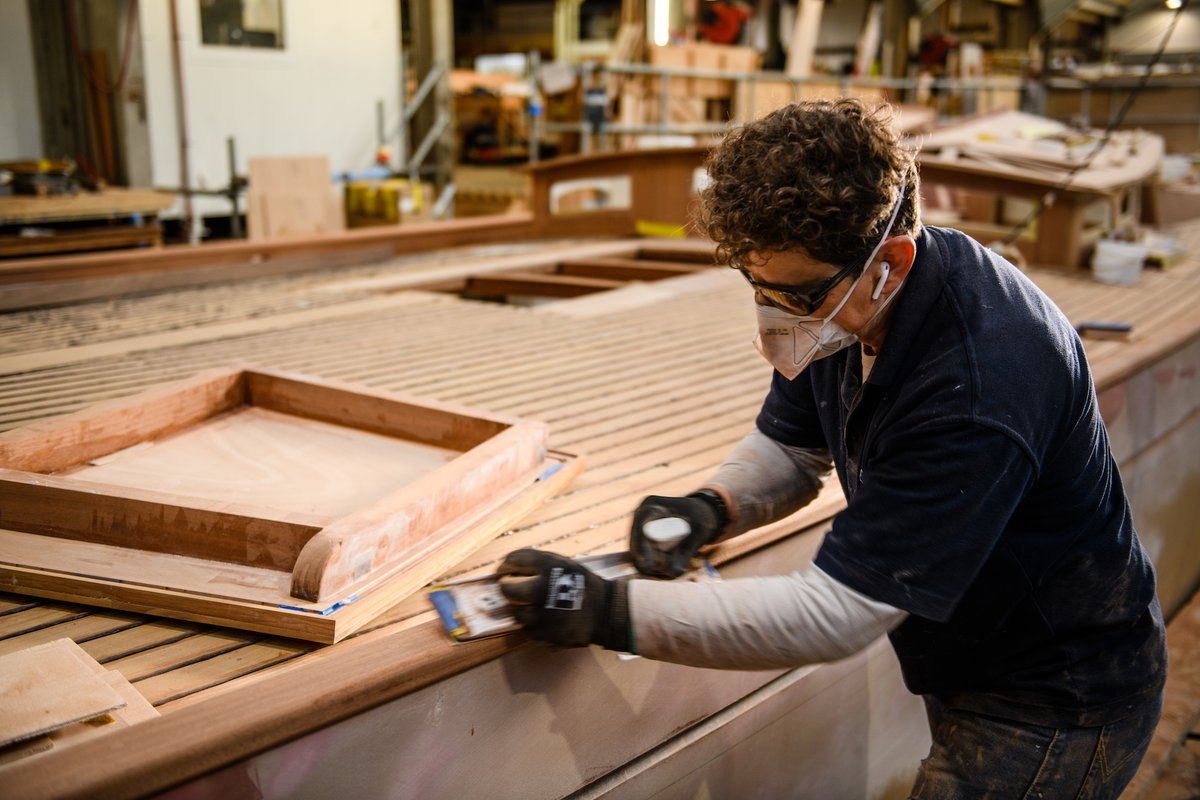 SpiritYachts's tweet image. The next Spirit Yachts private view will take place on 4th-5th June. Interested customers are invited to book a private appointment to view projects in build and yachts in the water. Full details: bit.ly/33Q06BI
#spirityachts #boatbuilding #craftsmanship