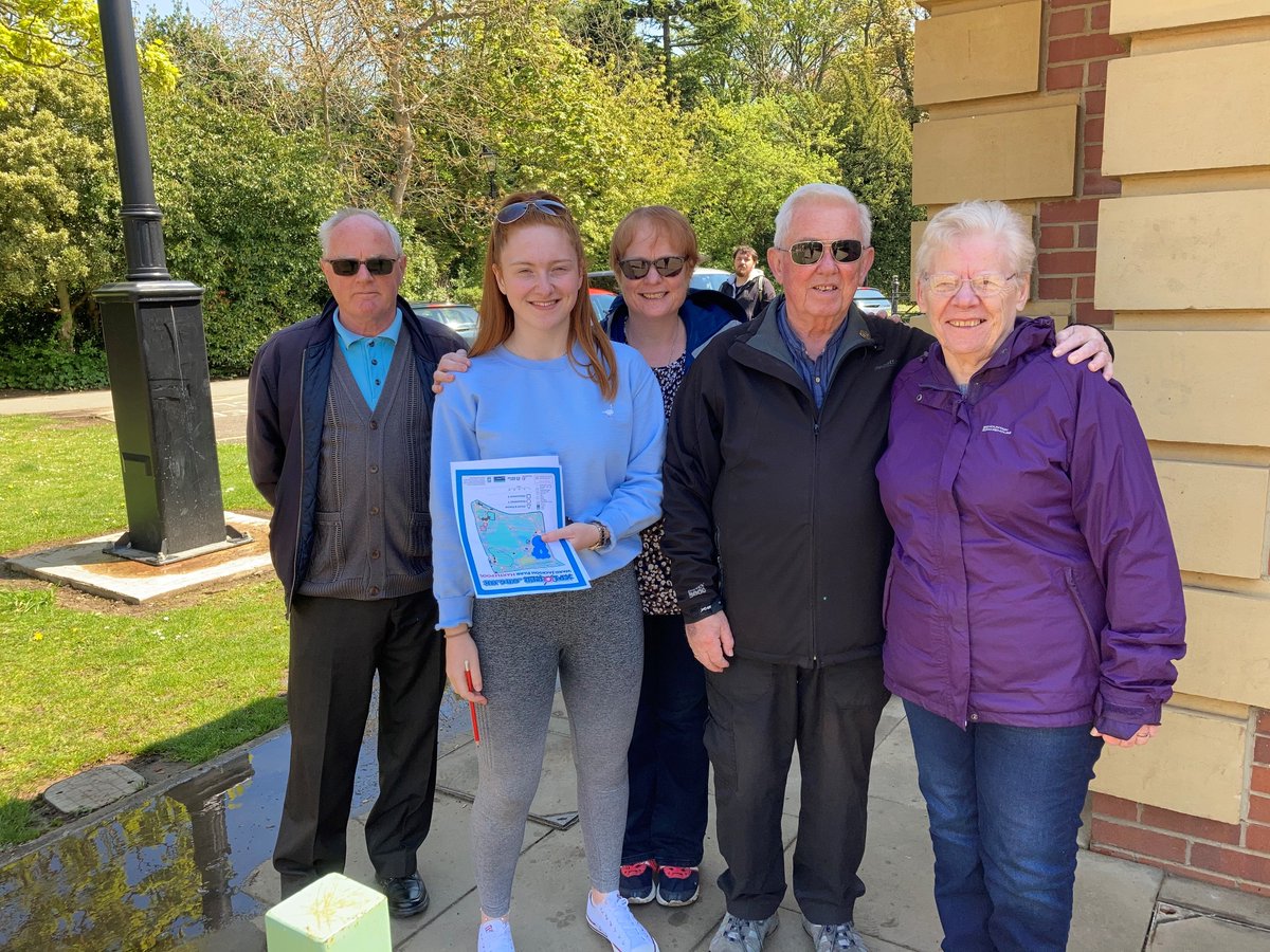 DFHartlepool's tweet photo. Lots of people have been out enjoying the sunshine this afternoon in Ward Jackson Park for Dementia Action Week thanks to @GWK_TeesValley
Why not join in & see how many clues you can find on the trail walk?
For more information contact The Bridge 01429 868587
#DAW2021 #DFHpool https://t.co/8HsVM3IcAI