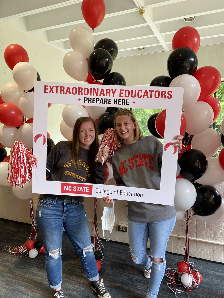 MsThompson2nd's tweet photo. Thanks, @NCStateCED for preparing me for my future classroom! I can't wait to share my knowledge and passion with my future students and team!! #NCState21 https://t.co/F0xe5DqmoQ