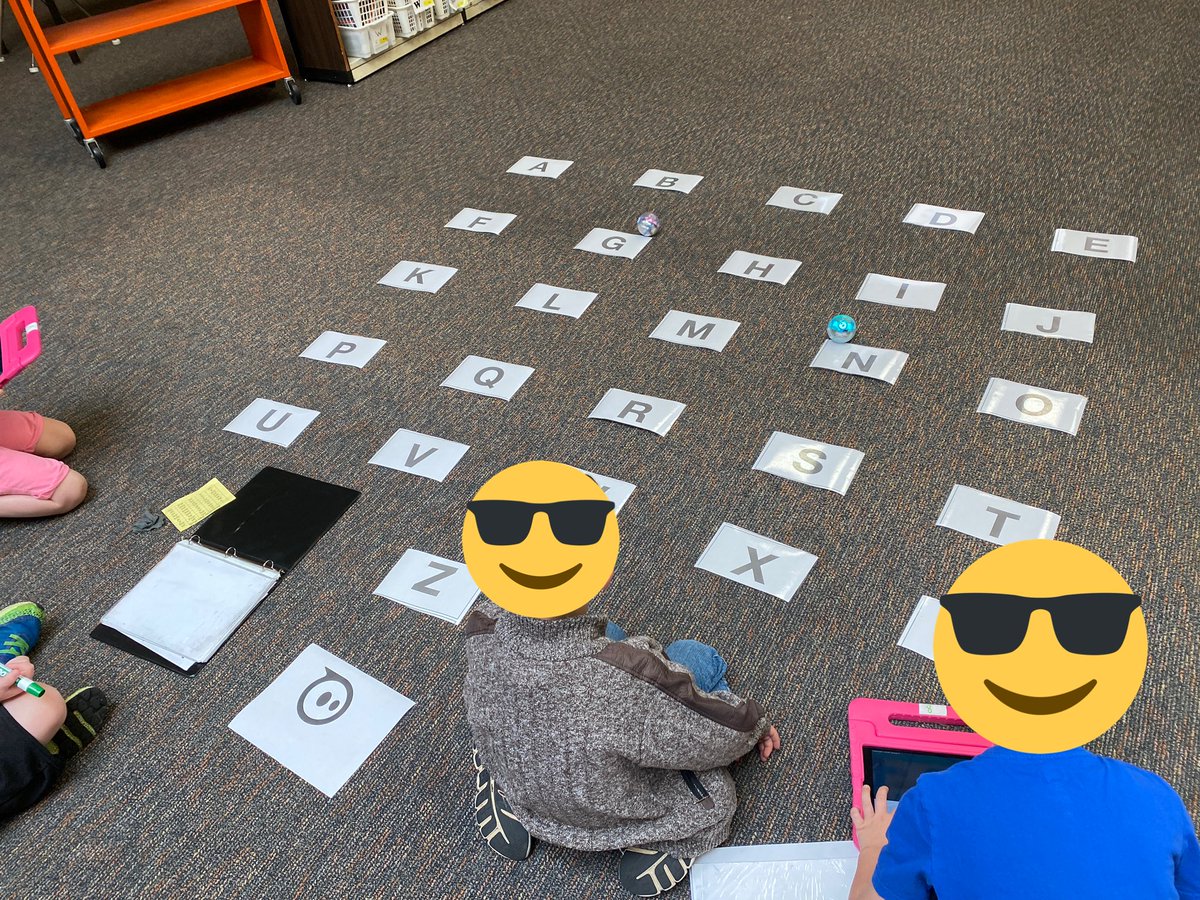 KMcCray85's tweet image. Kindergartners @WASDPA_FV getting introduced to #coding via @SpheroEdu! Ss practiced letter sounds, spelling, &amp;amp; sight words! My 1st time working w/ K &amp;amp; this class 🤯! Awesome job kiddos! Can’t wait to see what you create next w/ this awesome #EdTech tool! @wasdpa #StudentCoders